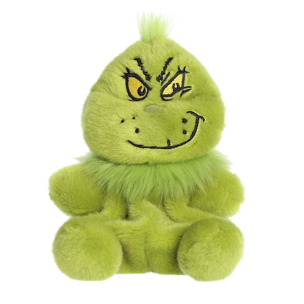 Aurora Dr. Seuss Palm Pals Grinch Smirk 5" Plush Toy