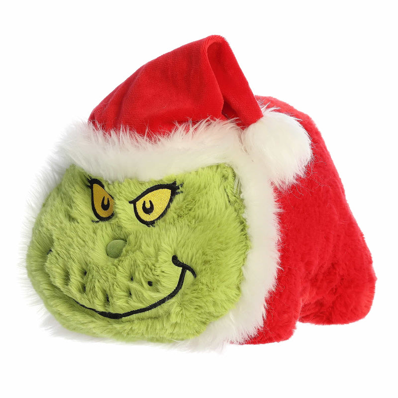 Aurora Dr. Seuss Spudsters Santa Grinch 10" Plush Toy