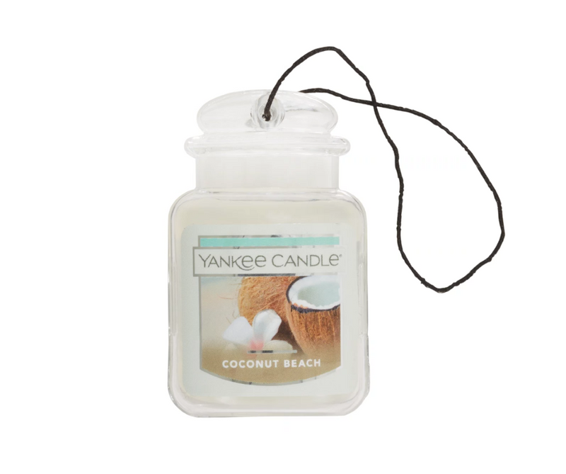 Yankee Candle Car Jar Ultimate Car Freshener -  Coconut Beach