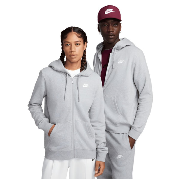 Nike Womens NSW Club Fleece Full Zip Hoodie