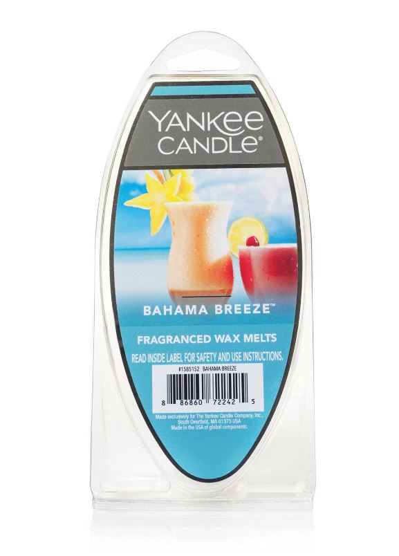 Yankee Candle Wax Melt Pack - Bahama Breeze