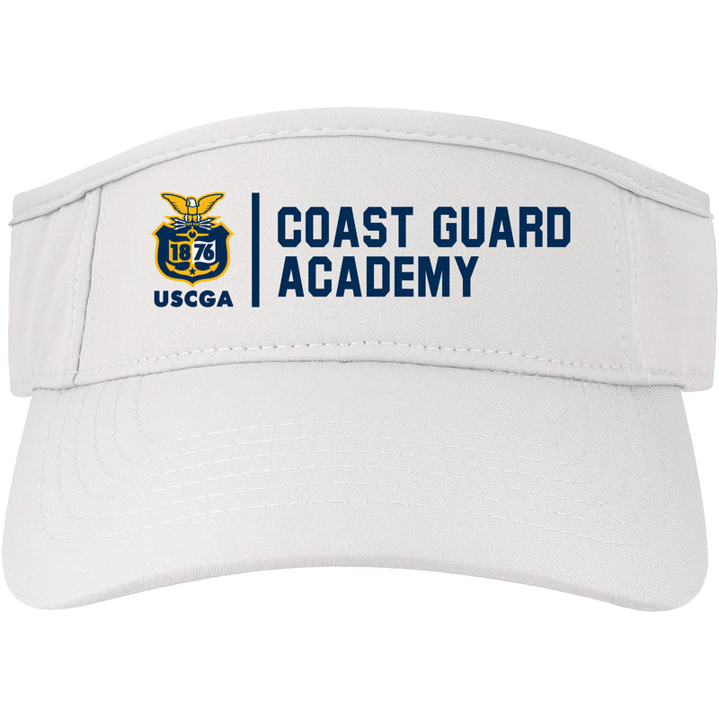 Coast Guard Academy Signature Logo Cool Fit Visor