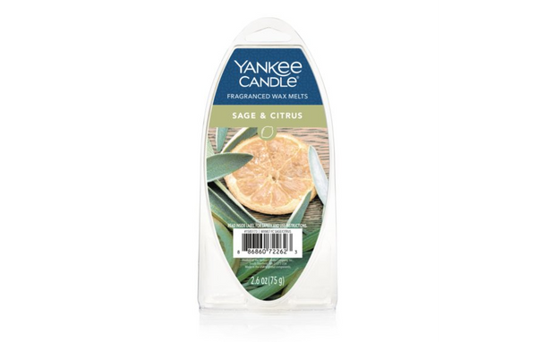 Yankee Candle Wax Melt Pack - Sage & Citrus