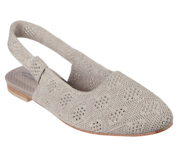 Skechers Womens Cleo Snip Sweet Time Slingback Flats