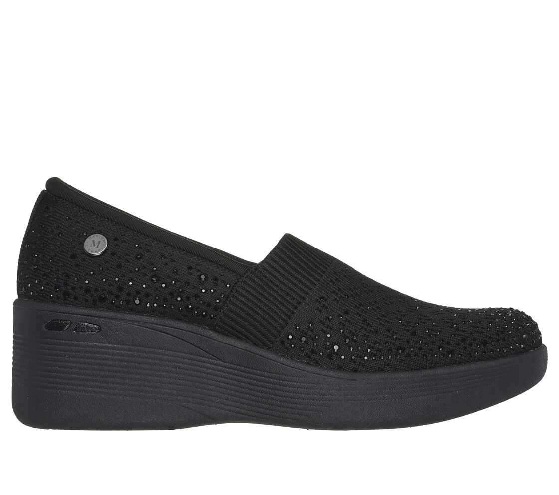 Slip On Skechers Wedges Black Skechers Womens Martha Stewart: Pier