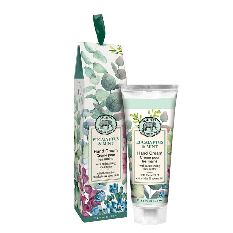 Michel Design Works Eucalyptus & Mint Large Hand Cream - 2.5 oz.