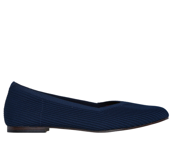 Skechers Womens Cleo Square Blissful Soul Flats