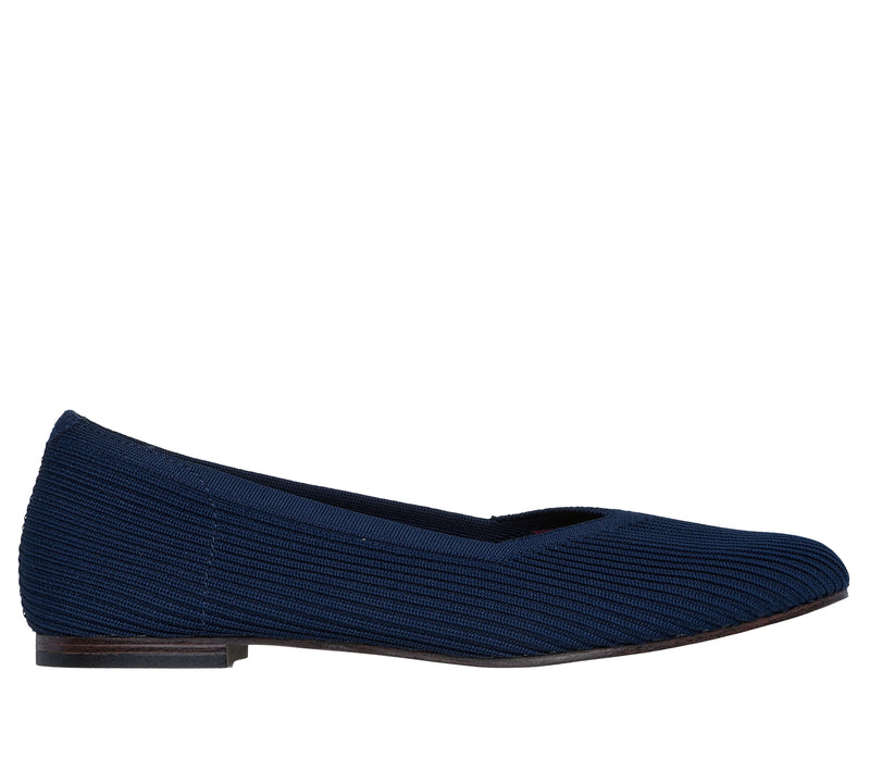 Skechers Womens Cleo Square Blissful Soul Flats