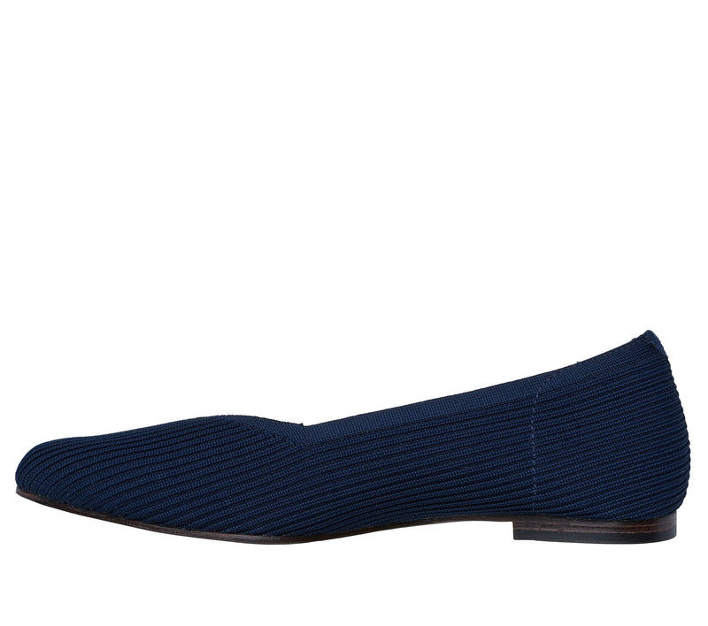 Skechers Womens Cleo Square Blissful Soul Flats