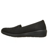Skechers Womens Arya - Moonlit Ray Sparkle Knit Loafers