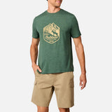 Free Country Mens Super Soft Microtech Graphic Short Sleeve T-Shirt