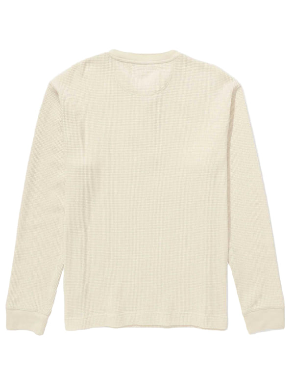 American Eagle Mens AE Long-Sleeve Thermal Henley Long Sleeve T-Shirt