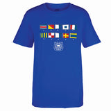 Coast Guard Youth Maritime Flags Short Sleeve T-Shirt