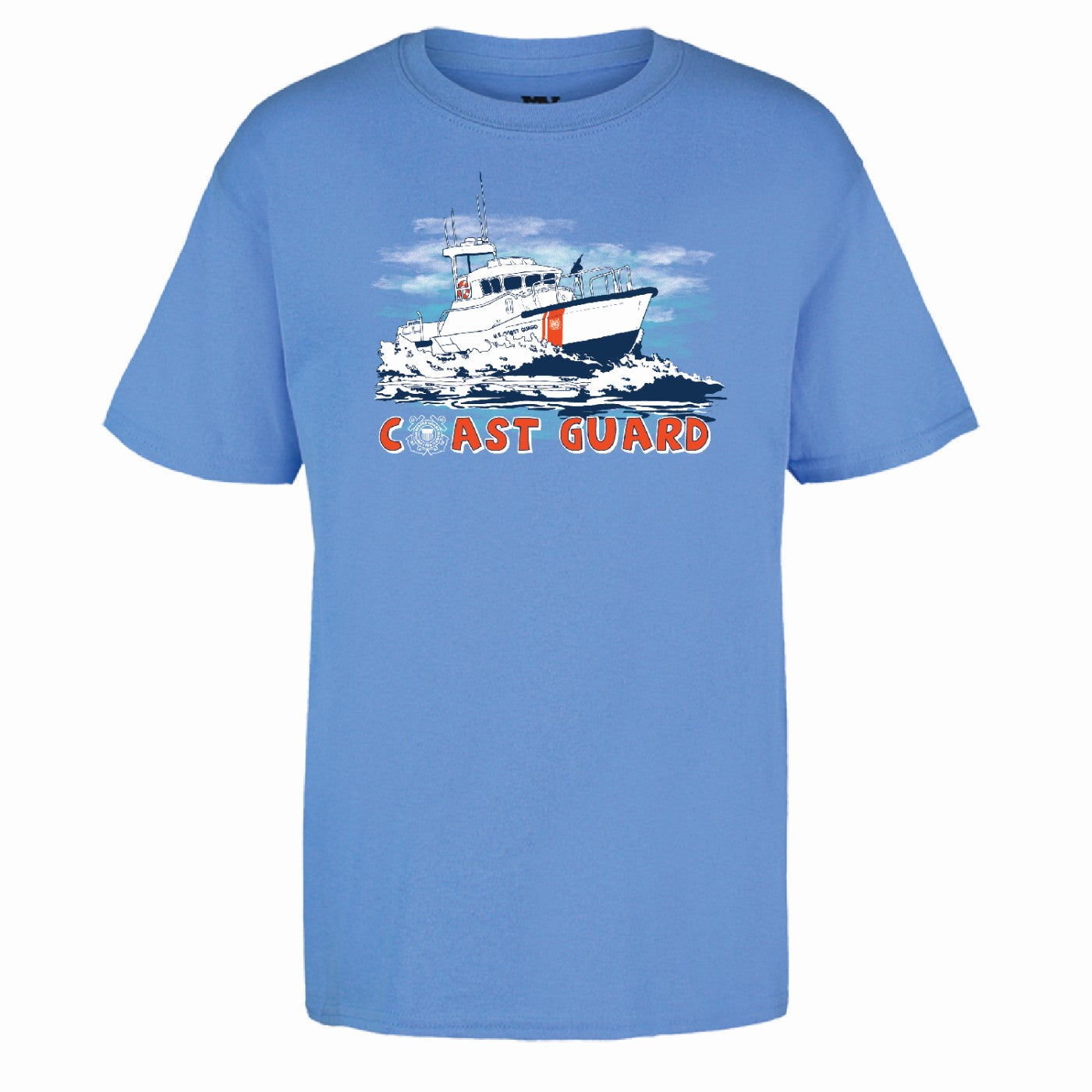 Coast Guard Youth Boat Short Sleeve T-Shirt