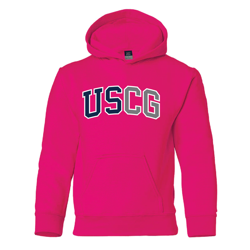 Coast Guard Youth Fleece Hoodie Sweatshirt