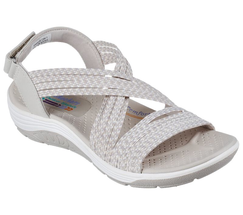 Skechers Womens Reggae Cup Oh Snap Sandals