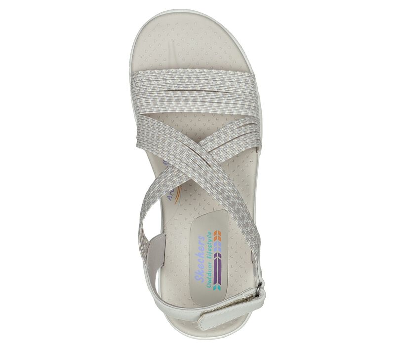 Skechers Womens Reggae Cup Oh Snap Sandals