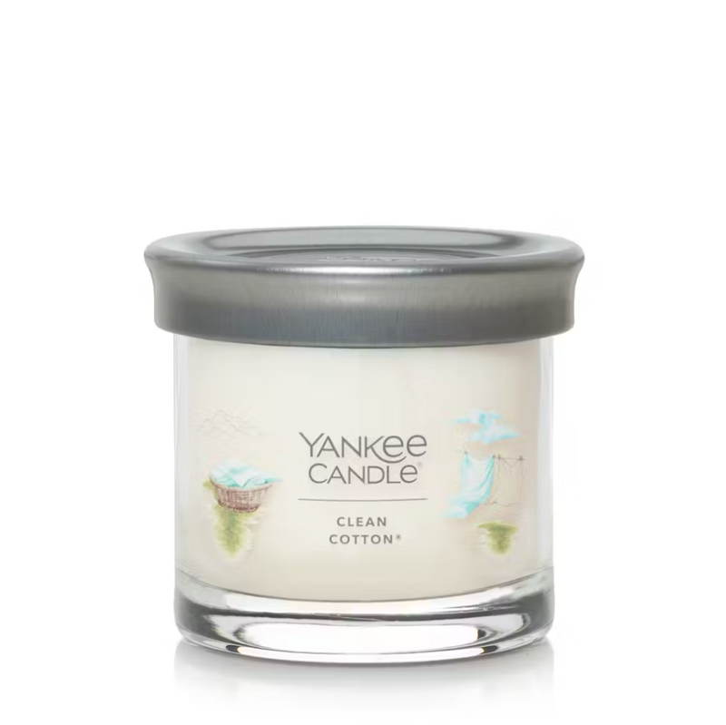 Yankee Candle Signature Small Tumbler Candle - Clean Cotton