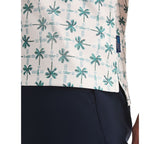 Nautica Mens Palm Tree Print Golf Short-Sleeve Polo Shirt