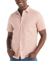 Nautica Mens Printed Short-Sleeve Shirt