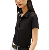 Tommy Hilfiger Womens Classic Pique Short-Sleeve Polo T-Shirt
