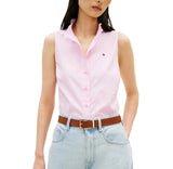 Tommy Hilfiger Womens Classic Frill Sleeveless Shirt