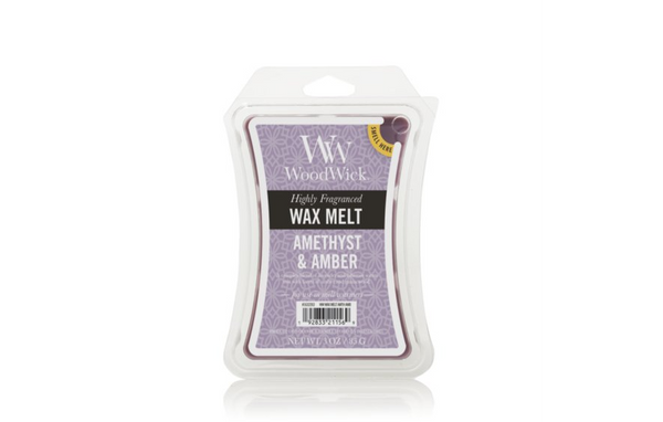 WoodWick Wax Melt - Amethyst & Amber