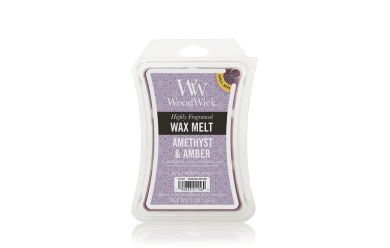 WoodWick Wax Melt - Amethyst & Amber