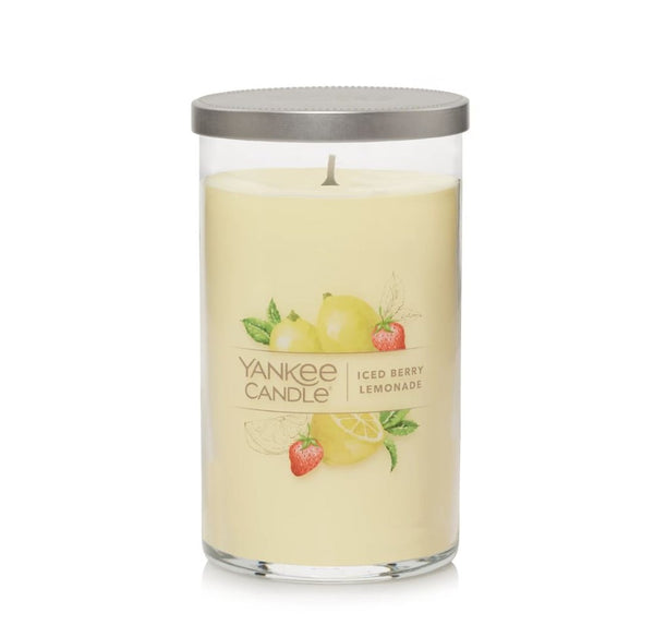 Yankee Candle Signature Medium Pillar Candle - Iced Berry Lemonade