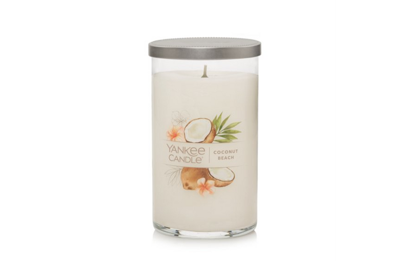 Yankee Candle Signature Medium Pillar Candle - Coconut Beach