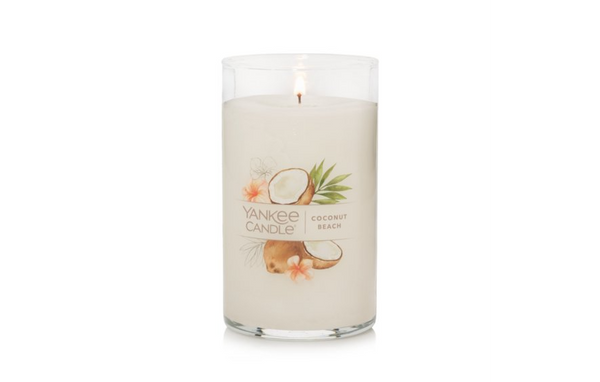 Yankee Candle Signature Medium Pillar Candle - Coconut Beach