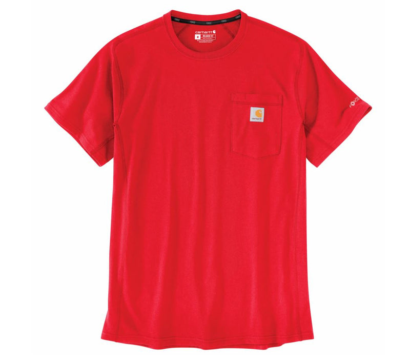 Carhartt Mens Force Relaxed Fit Short Sleeve Pocket T-Shirt