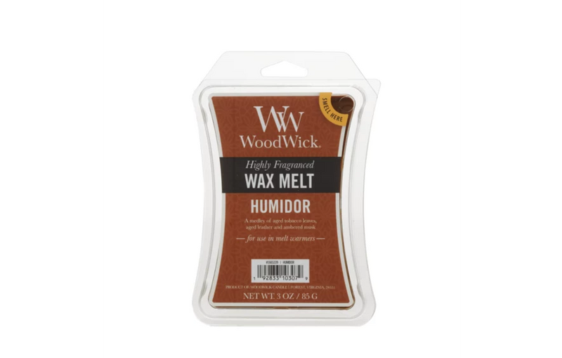 WoodWick Wax Melt - Humidor