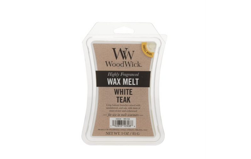 WoodWick Wax Melt - White Teak