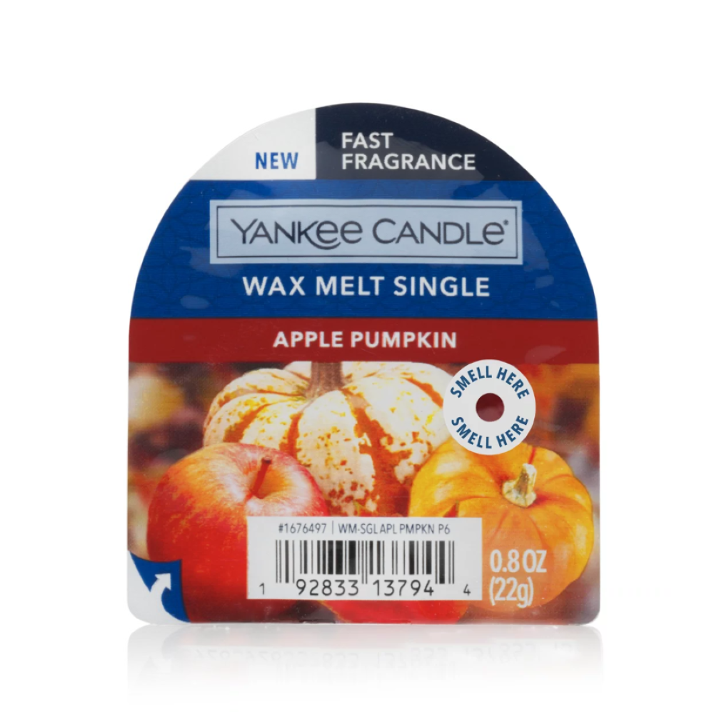 Yankee Candle Wax Single Melt - Apple Pumpkin