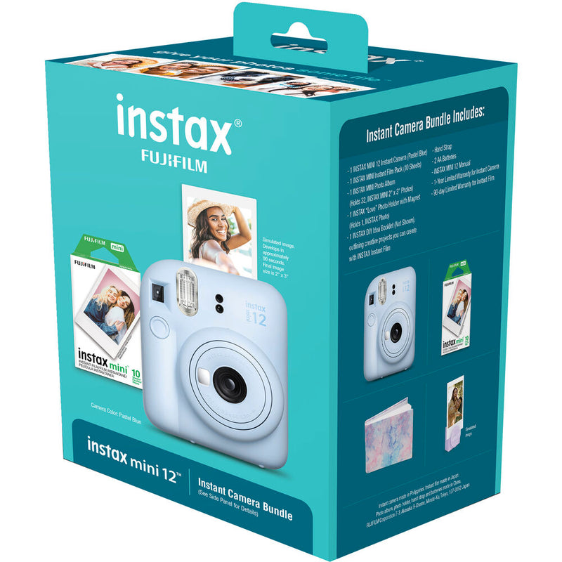 Fujifilm Instax Mini 12 Instant Film Holiday Camera Bundle – ShopCGX