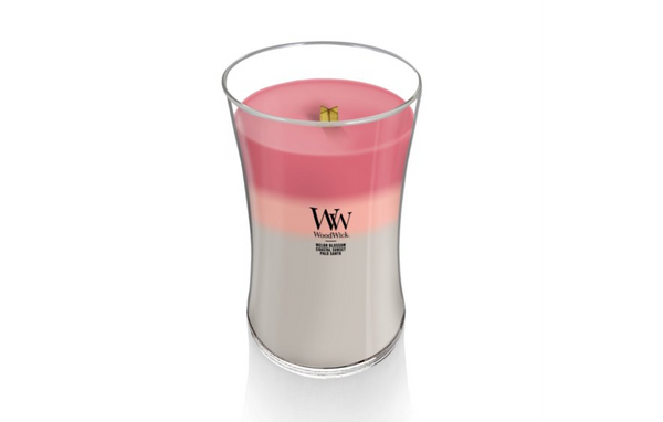 WoodWick Large Trilogy Hourglass Candle - Shoreline Trilogy