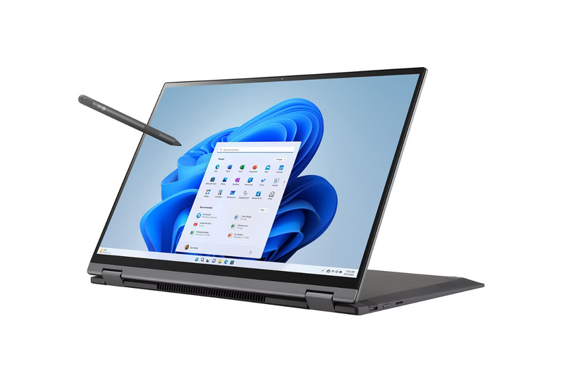 LG gram 16” 2-In-1 Thin and Lightweight Laptop - Intel 13th Gen Core i7 Evo Platform - Windows 11 Home - 16GB RAM - 2TB SSD