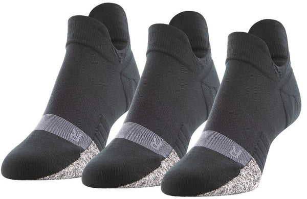 Under Armour Womens Breathe No Show Tab Socks - 3 Pack
