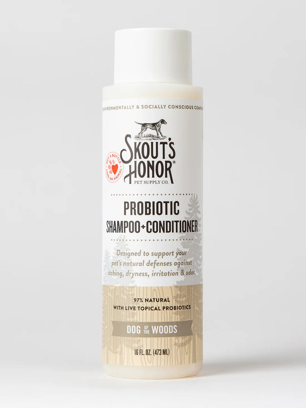 Skout's Honor Probiotic Shampoo & Conditioner 2-in-1 - Dog of the Woods - 16 oz.