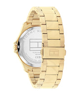 Tommy Hilfiger Mens Bruce 43mm Gold-Tone Sport Watch