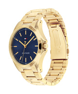 Tommy Hilfiger Mens Bruce 43mm Gold-Tone Sport Watch