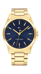 Tommy Hilfiger Mens Bruce 43mm Gold-Tone Sport Watch
