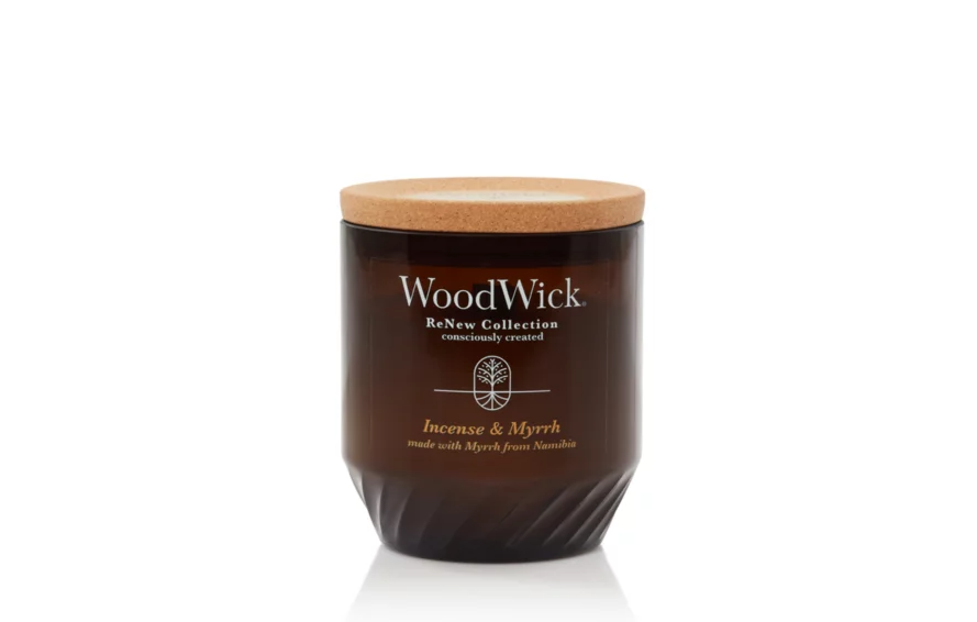 WoodWick Medium ReNew Candle - Incense & Myrrh