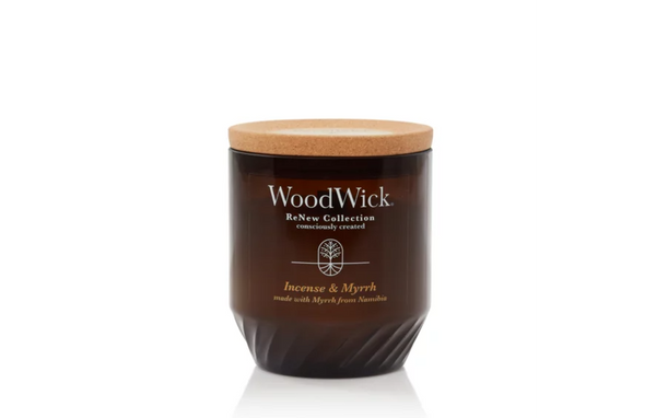 WoodWick Medium ReNew Candle - Incense & Myrrh