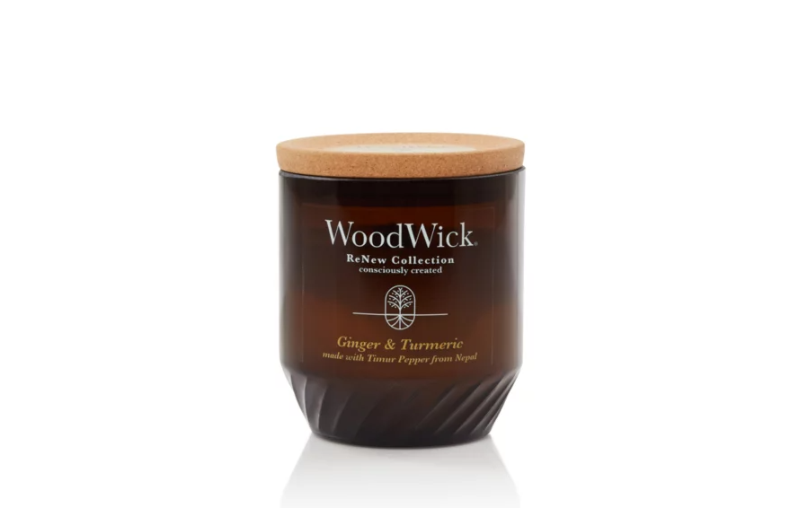 WoodWick Medium ReNew Candle - Ginger & Turmeric