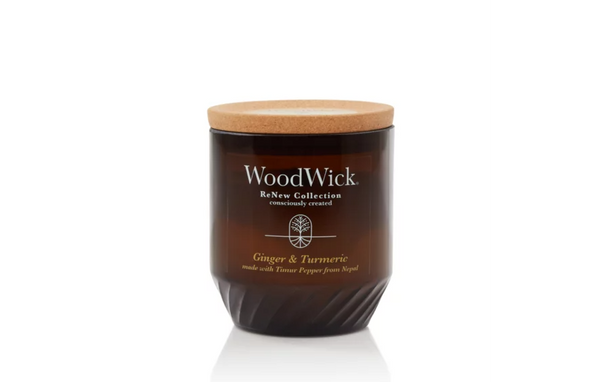 WoodWick Medium ReNew Candle - Ginger & Turmeric