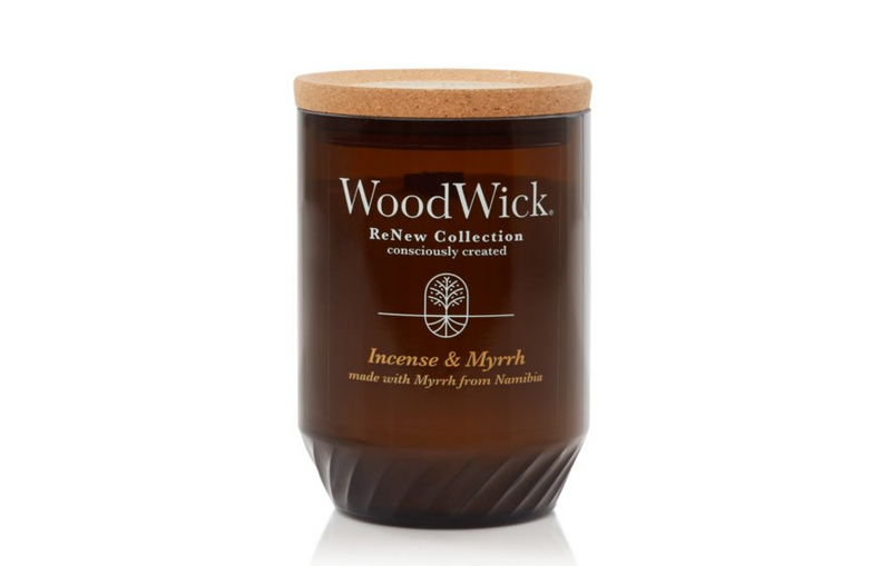 WoodWick Large ReNew Candle - Incense & Myrrh