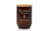 WoodWick Large ReNew Candle - Lavender & Cypress