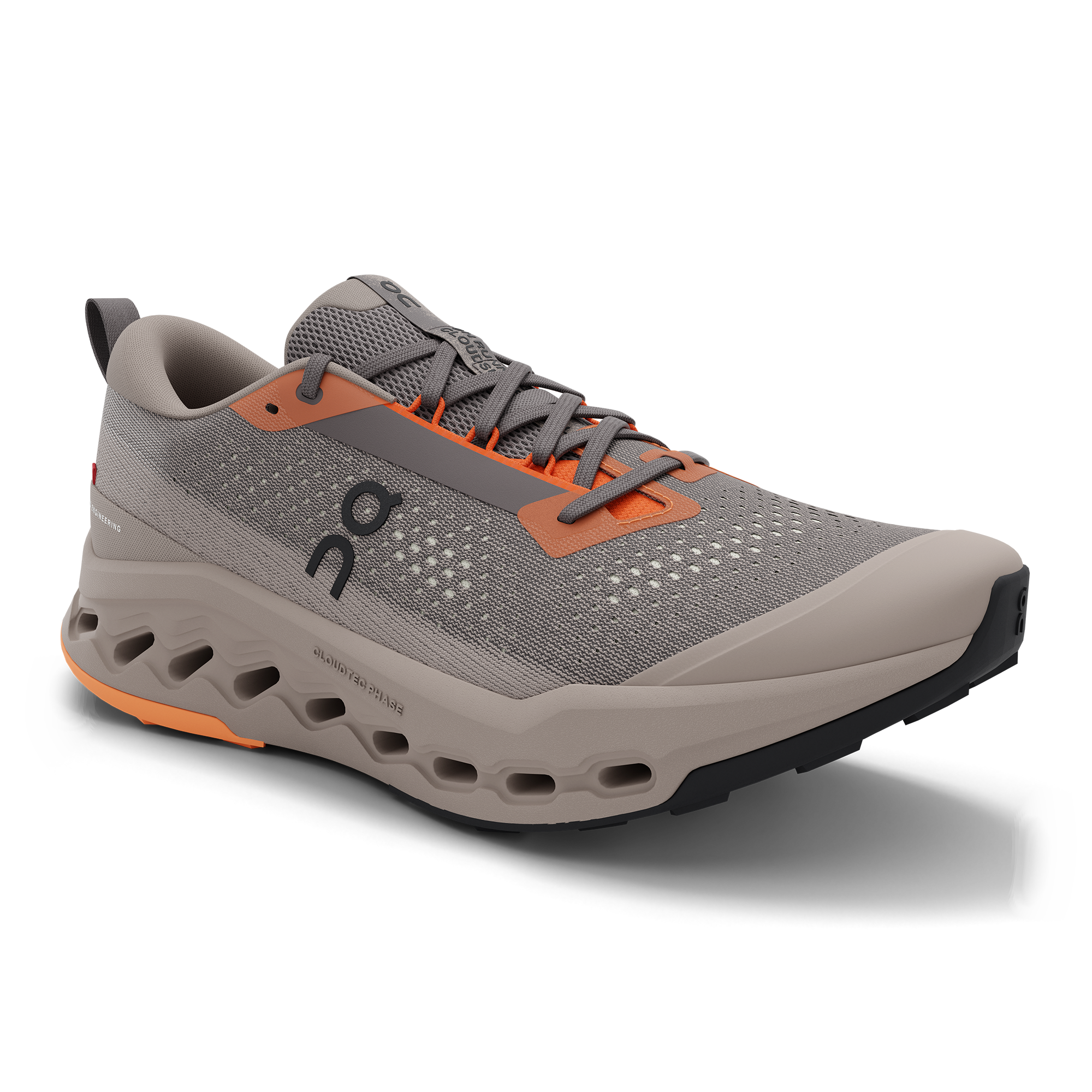 On Mens Cloudsurfer Trail 2 Running Shoes